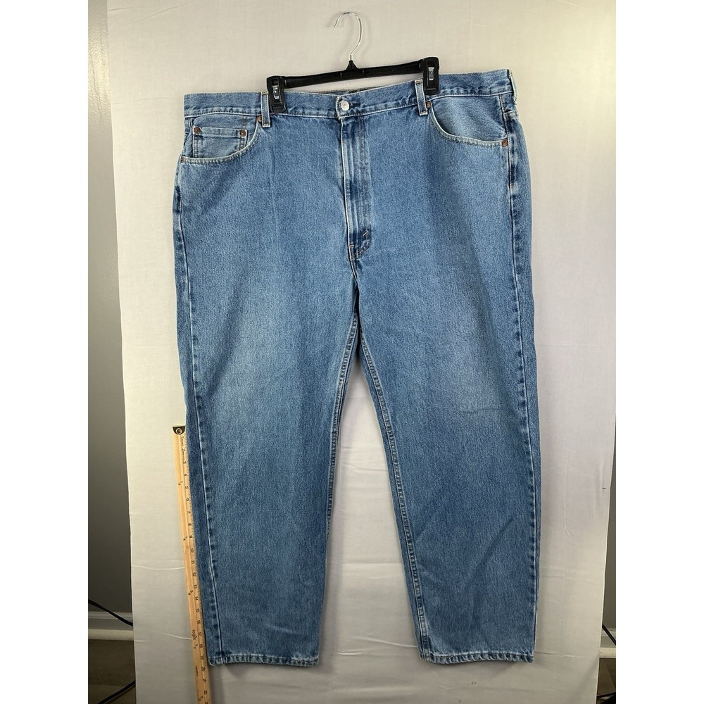 Levi's 501 Style Men's Jeans W48 L32 Blue Denim Big & Tall
